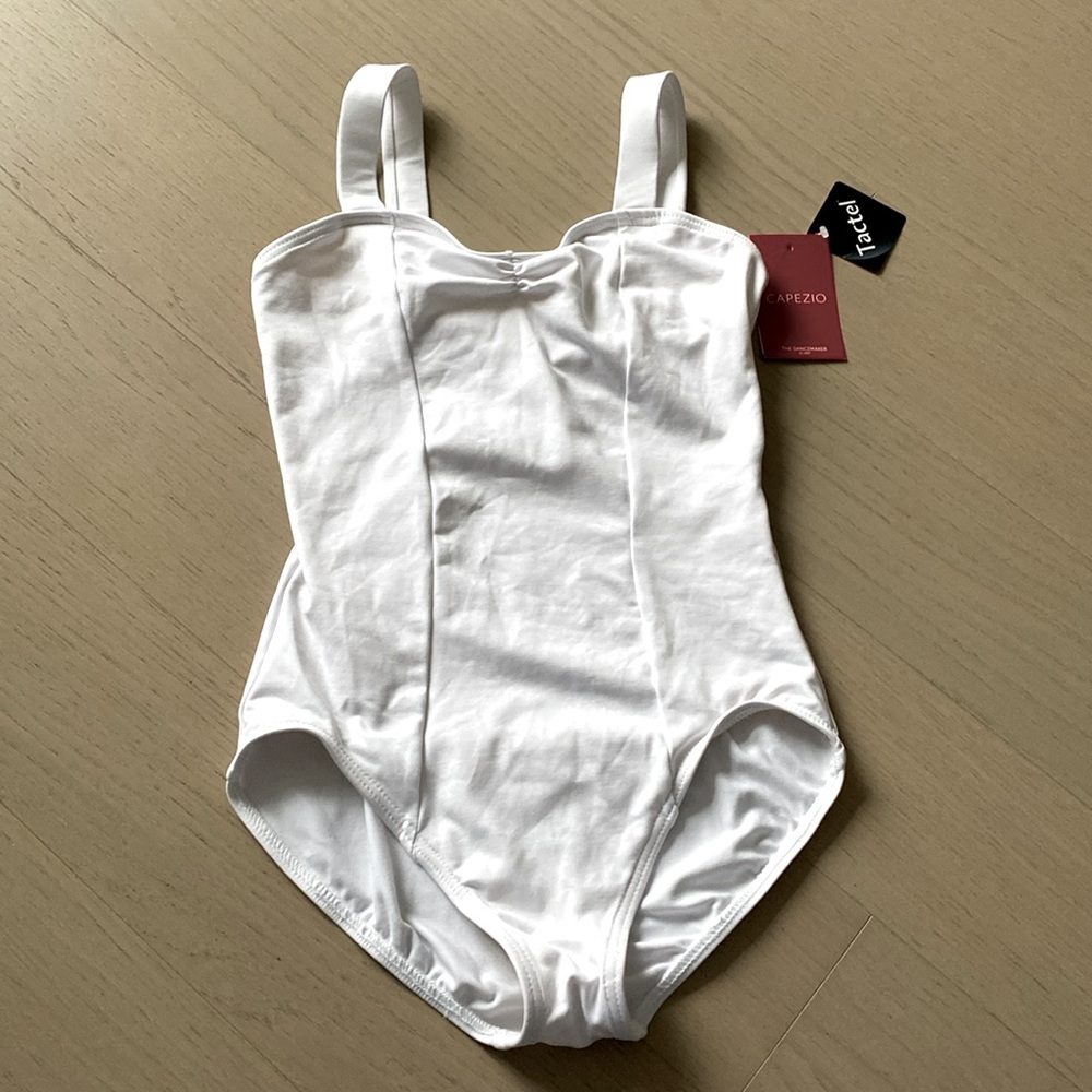 NWT Capezio White Leotard